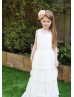 Ivory Lace Cupcake Flower Girl Dress
